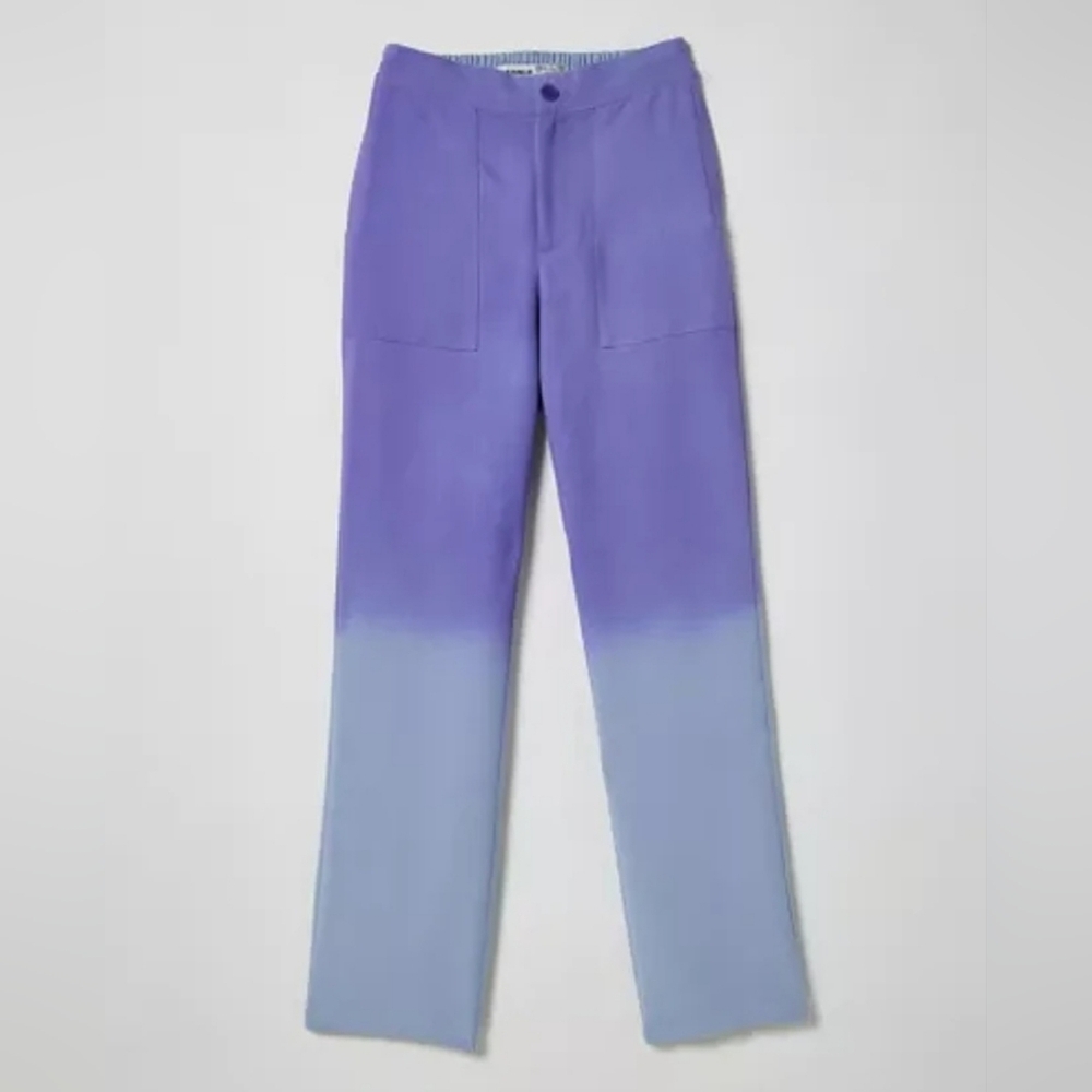 BOBBLEHAUS UO Exclusive Ombre Tencel Twill Trouser Pants